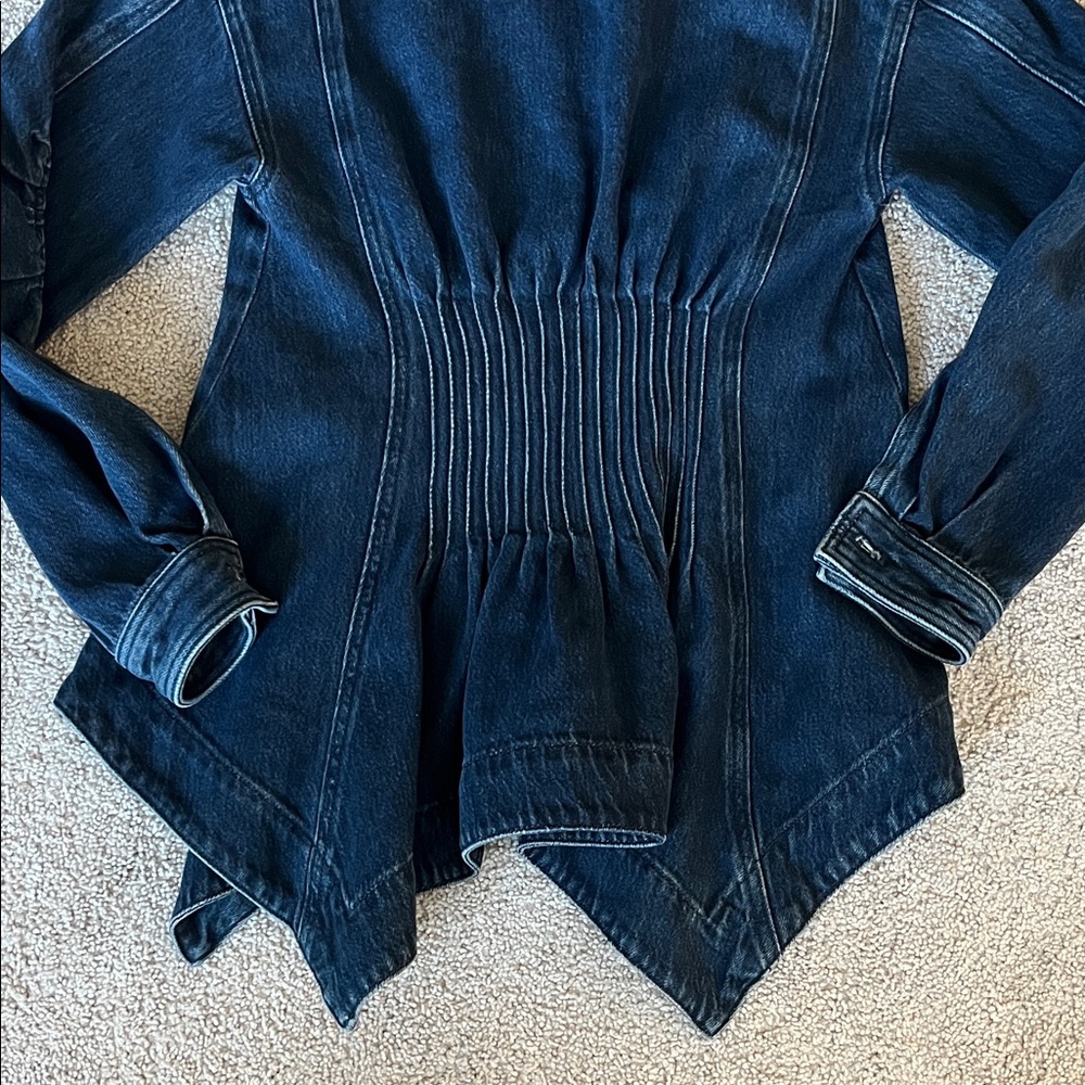 Anthropologie Pintuck Peplum Jacket - Picture 12 of 12